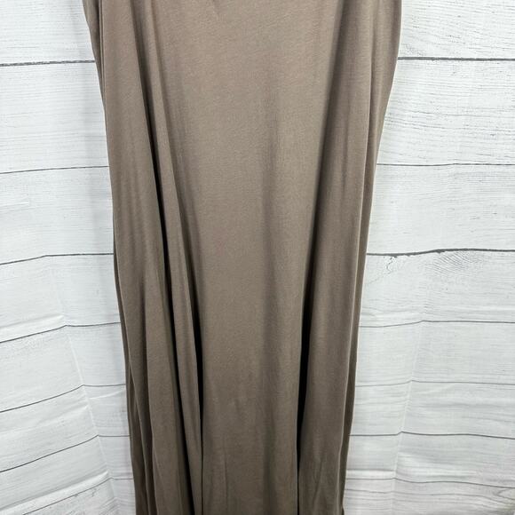Indigenous Womens size Large Organic Cotton Strappy Layered Maxi Dress Stretchy - Picture 7 of 11